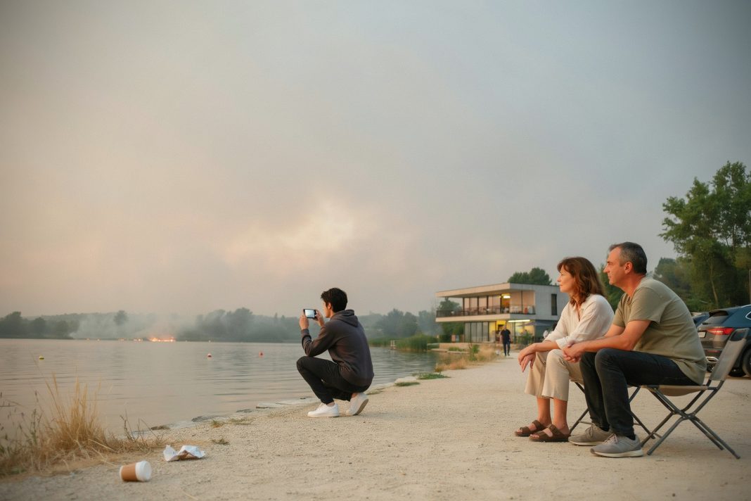 Un Android assez ancien, la photo virale des incendies de Gironde fait le tour du monde, ce qu'elle révèle surprend l'AFP