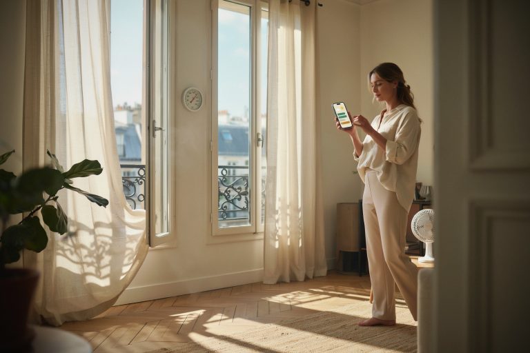 Canicule, appli gratuite Nadir, créneau d’aération heure par heure, quand ouvrir et fermer vos fenêtres pour éviter la surchauffe