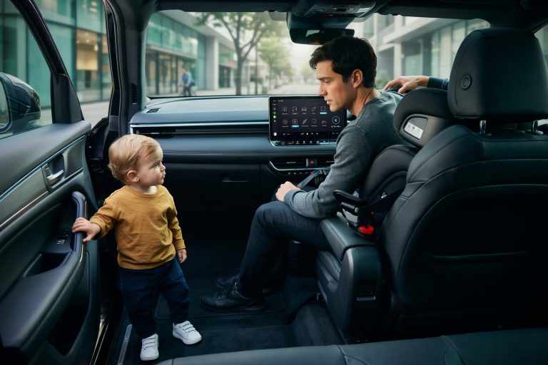 50 % des sièges auto sont mal fixés, Thule Maple et Elm Connect affichent les consignes sur CarPlay, ce qui surprend les parents