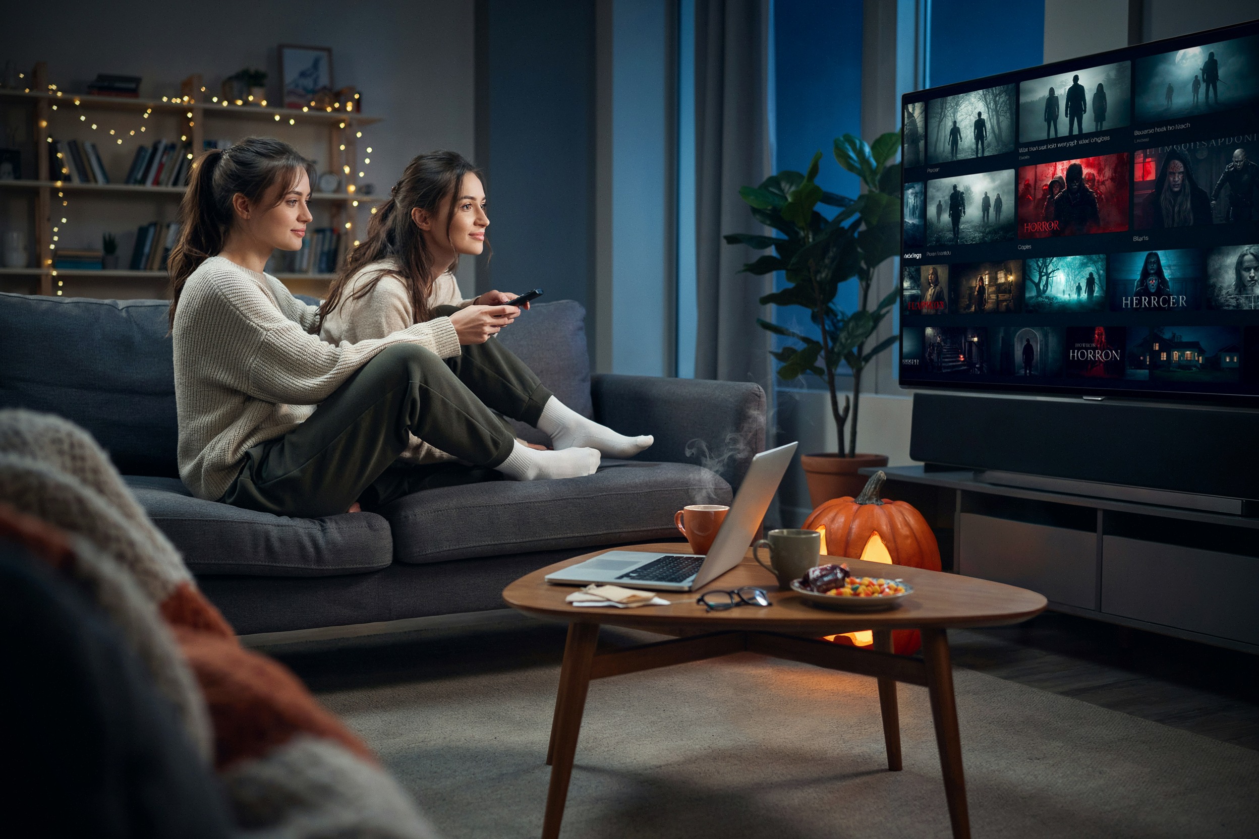 Spectateur choisissant un film d’horreur sur Prime Video