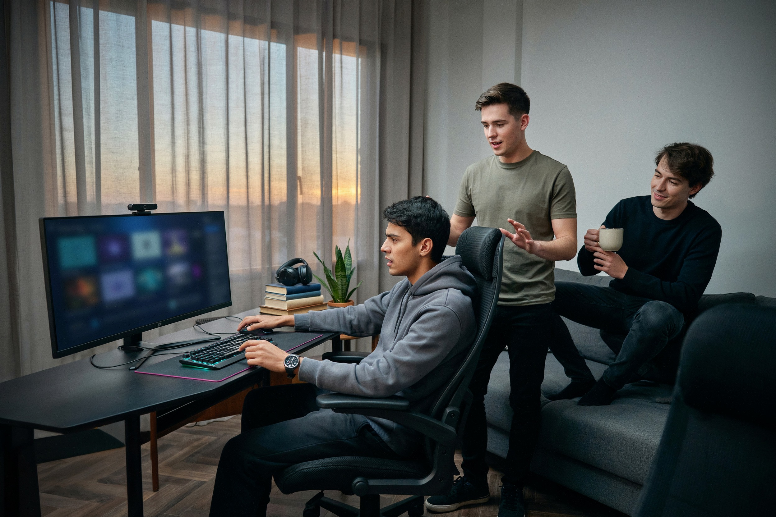 Des joueurs suivent l’annonce d’un stress test sur Battle.net